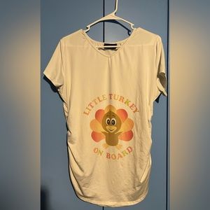 Lil Turkey Maternity Shirt